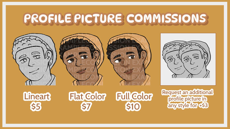 profile picture commission